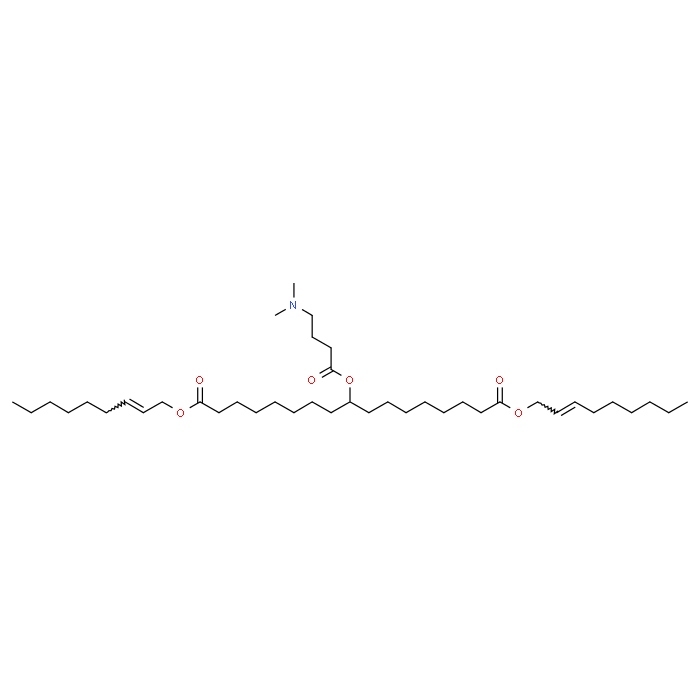 Di((Z)-non-2-en-1-yl) 9-((4-(dimethylamino)butanoyl)oxy)heptadecanedioate