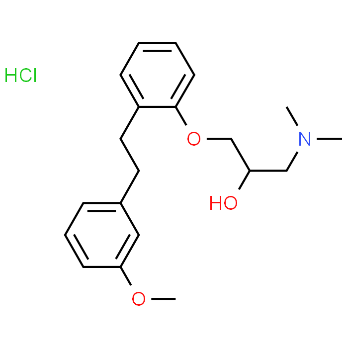 1-(Dimethylamino)-3-(2-(3-methoxyphenethyl)phenoxy)propan-2-ol hydrochloride