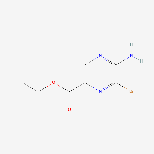 ETHYL 5-AMINO-6-BROMOPYRAZINE-2-CARBOXYLATE