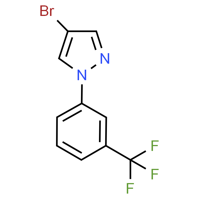 4-Bromo-1-(3-(trifluoromethyl)phenyl)-1H-pyrazole
