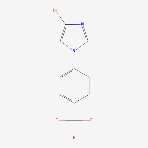 4-Bromo-1-(4-(trifluoromethyl)phenyl)-1H-imidazole