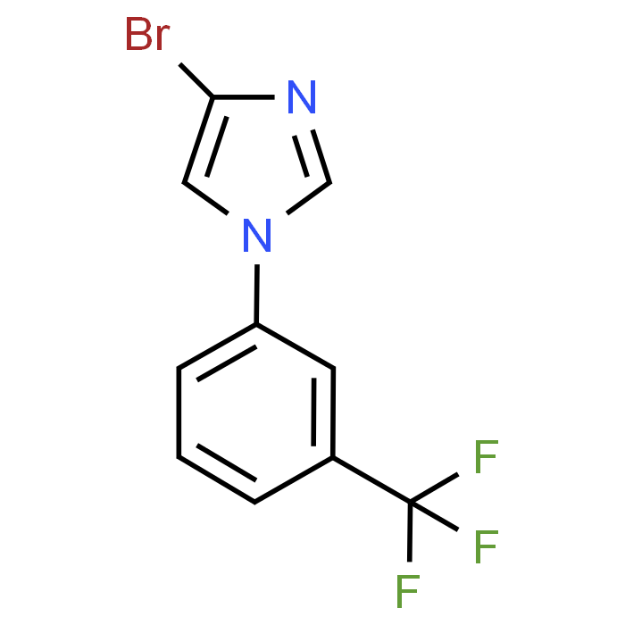 4-Bromo-1-(3-(trifluoromethyl)phenyl)-1H-imidazole