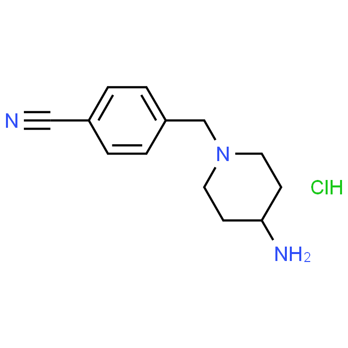 4-((4-Aminopiperidin-1-yl)methyl)benzonitrile hydrochloride
