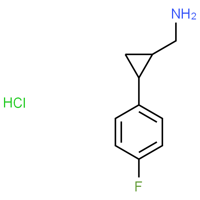 (2-(4-Fluorophenyl)cyclopropyl)methanamine hydrochloride