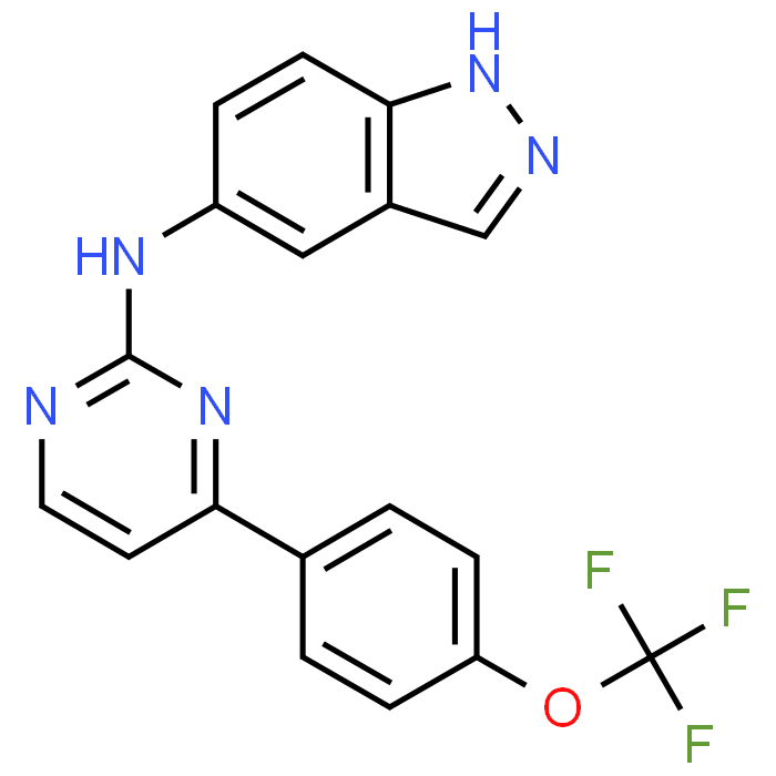 N-(4-(4-(Trifluoromethoxy)phenyl)pyrimidin-2-yl)-1H-indazol-5-amine