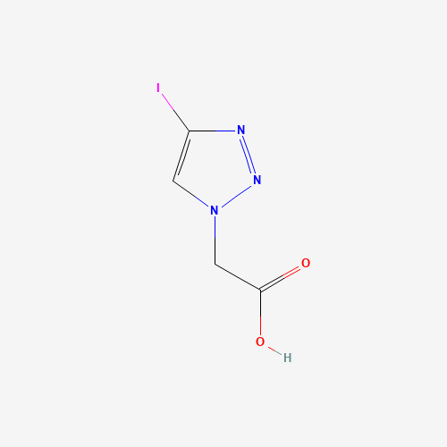 2-(4-Iodo-1H-1,2,3-triazol-1-yl)acetic acid