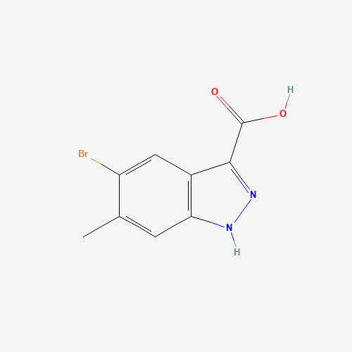 5-Bromo-6-methyl-1H-indazole-3-carboxylic acid