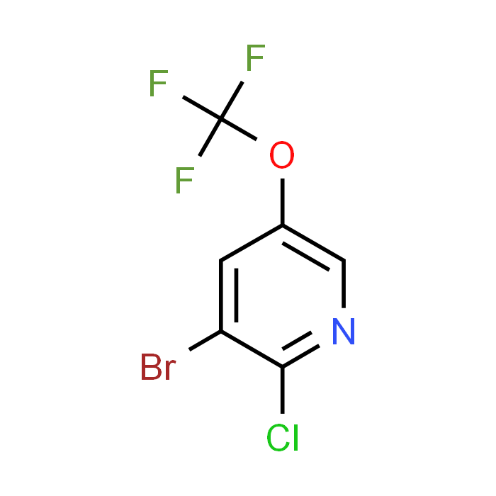 3-Bromo-2-chloro-5-(trifluoromethoxy)pyridine
