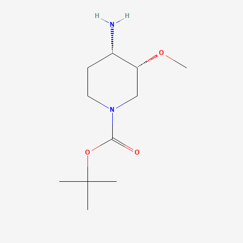 (3R,4S)-tert-Butyl 4-amino-3-methoxypiperidine-1-carboxylate