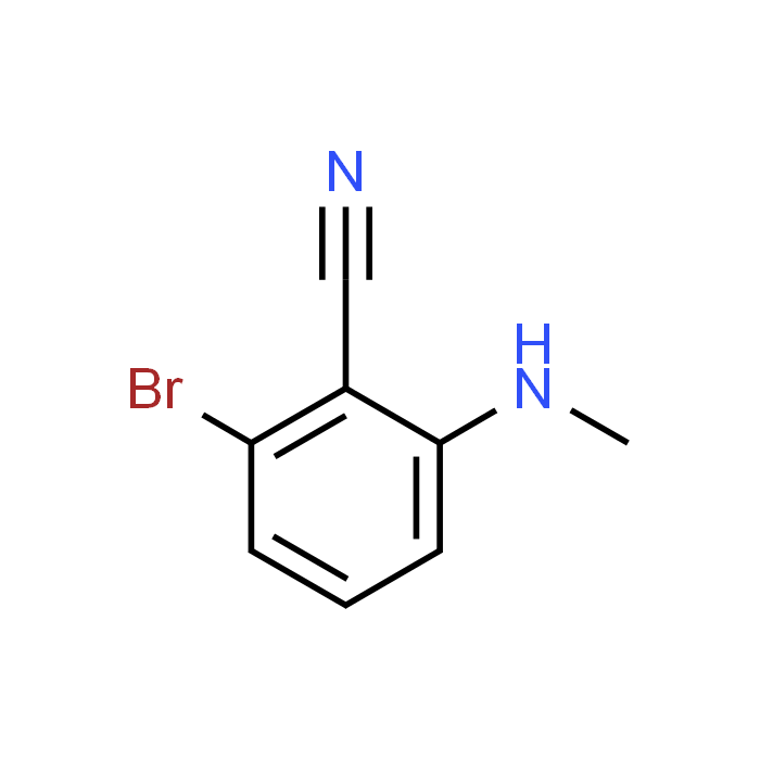 2-Bromo-6-(methylamino)benzonitrile
