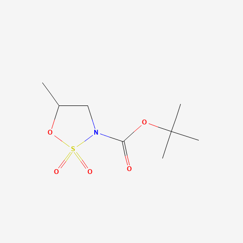 tert-Butyl 5-methyl-1,2,3-oxathiazolidine-3-carboxylate 2,2-dioxide