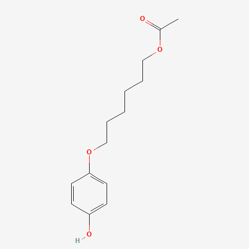6-(4-Hydroxyphenoxy)hexyl acetate