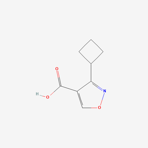 3-Cyclobutyl-1,2-oxazole-4-carboxylic acid