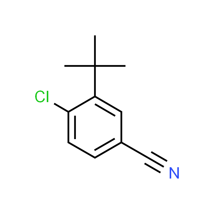 3-(tert-Butyl)-4-chlorobenzonitrile