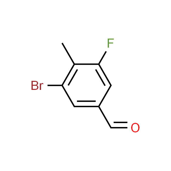 5-Bromo-3-fluoro-4-methylbenzaldehyde