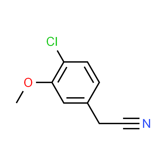 2-(4-Chloro-3-methoxyphenyl)acetonitrile