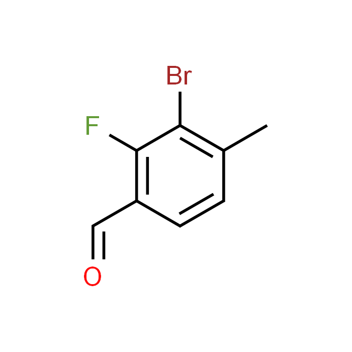 3-Bromo-2-fluoro-4-methylbenzaldehyde