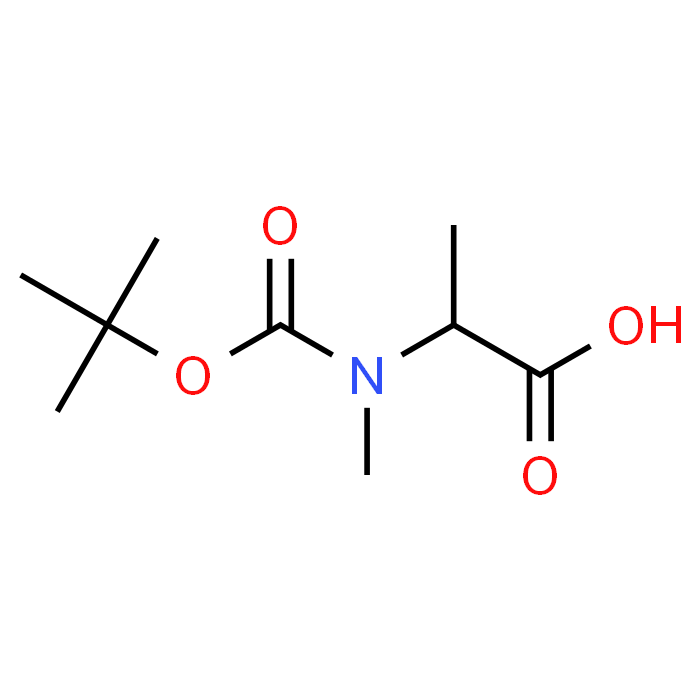 2-((tert-Butoxycarbonyl)(methyl)amino)propanoic acid
