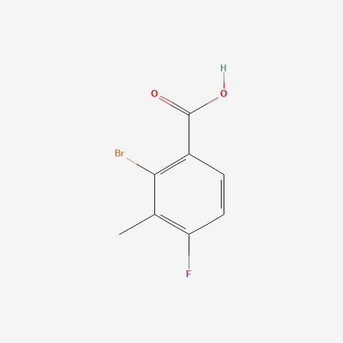 2-Bromo-4-fluoro-3-methylbenzoic acid
