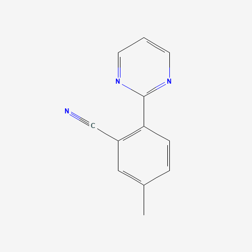 5-Methyl-2-(pyrimidin-2-yl)benzonitrile
