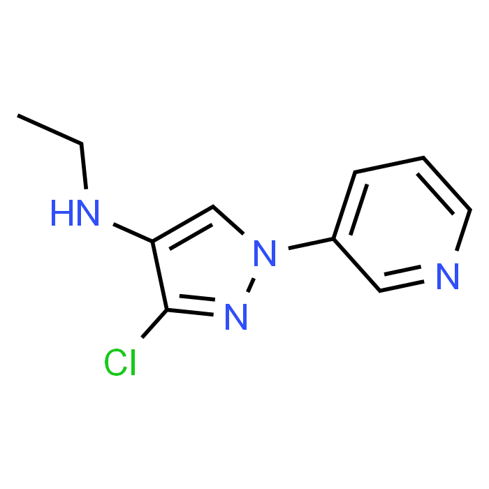 3-Chloro-N-ethyl-1-(pyridin-3-yl)-1H-pyrazol-4-amine