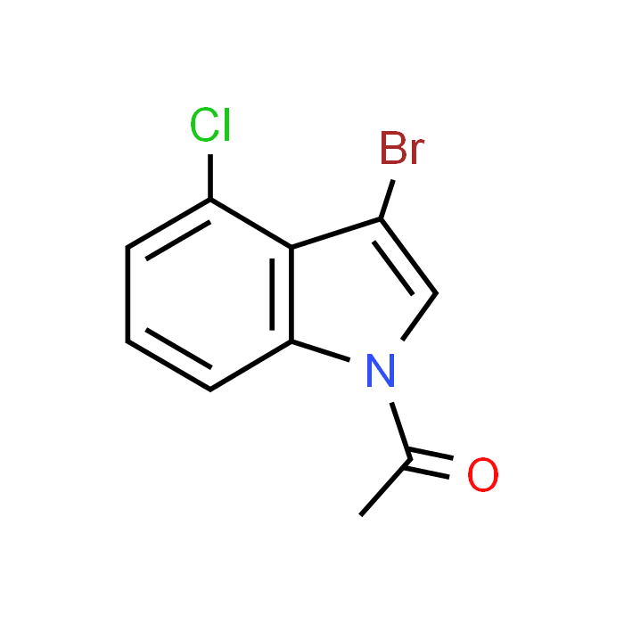 1-Acetyl-3-bromo-4-chloroindole
