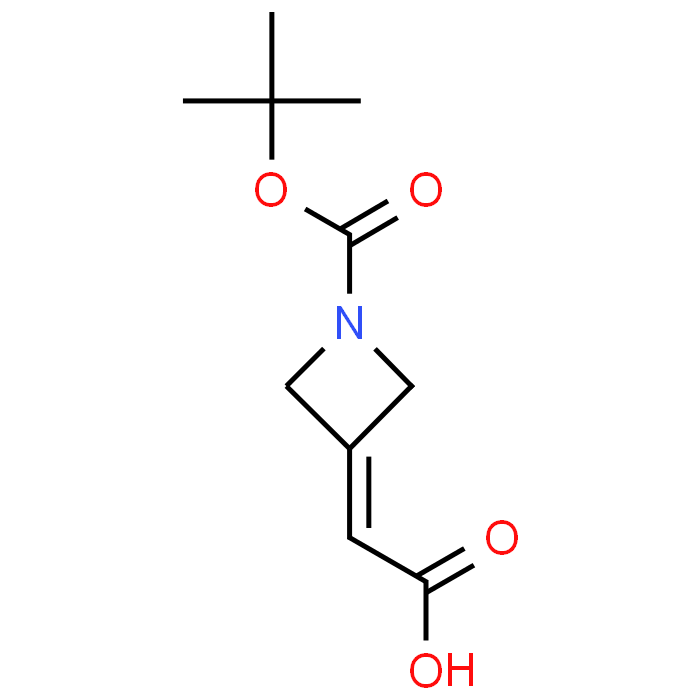 2-(1-(tert-Butoxycarbonyl)azetidin-3-ylidene)acetic acid