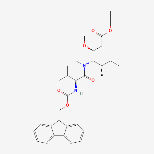 (3R,4S,5S)-tert-Butyl 4-((S)-2-((((9H-fluoren-9-yl)methoxy)carbonyl)amino)-N,3-dimethylbutanamido)-3-methoxy-5-methylheptanoate