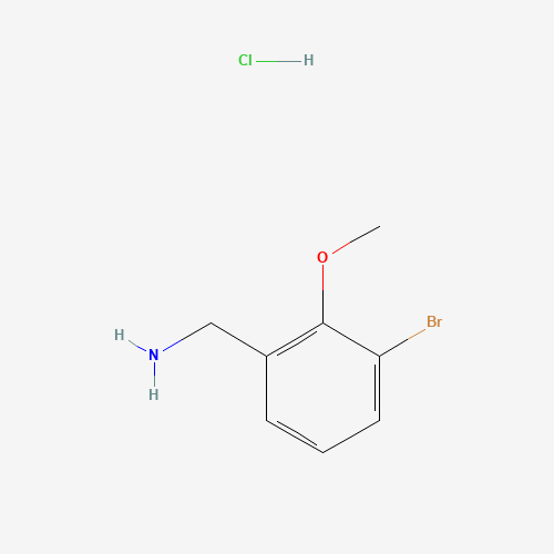 (3-Bromo-2-methoxyphenyl)methanamine hydrochloride