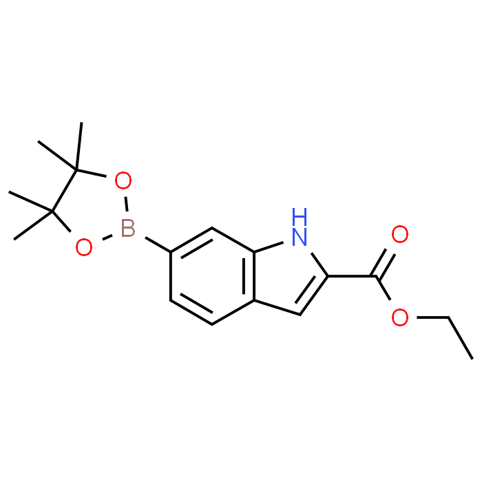 Ethyl 6-(4,4,5,5-tetramethyl-1,3,2-dioxaborolan-2-yl)-1H-indole-2-carboxylate