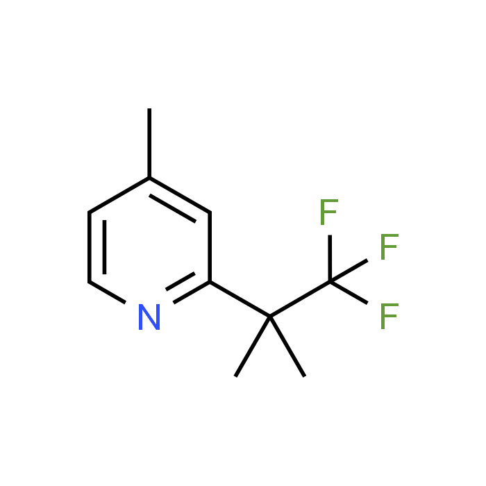 4-Methyl-2-(1,1,1-trifluoro-2-methylpropan-2-yl)pyridine