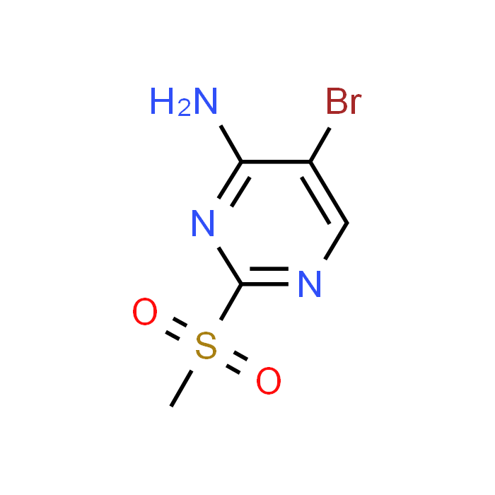 5-Bromo-2-(methylsulfonyl)pyrimidin-4-amine
