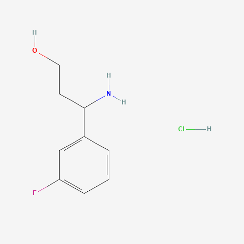 3-Amino-3-(3-fluorophenyl)propan-1-ol hydrochloride