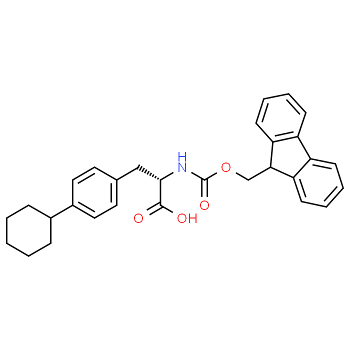 (S)-2-((((9H-Fluoren-9-yl)methoxy)carbonyl)amino)-3-(4-cyclohexylphenyl)propanoic acid