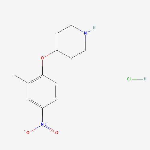 4-(2-Methyl-4-nitrophenoxy)piperidine hydrochloride
