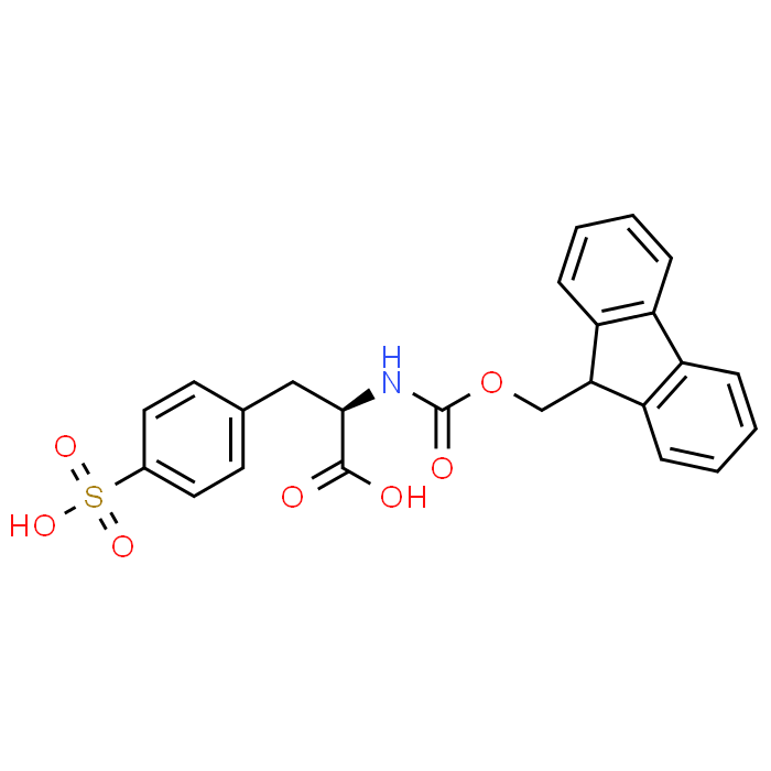 (S)-2-((((9H-Fluoren-9-yl)methoxy)carbonyl)amino)-3-(4-sulfophenyl)propanoic acid