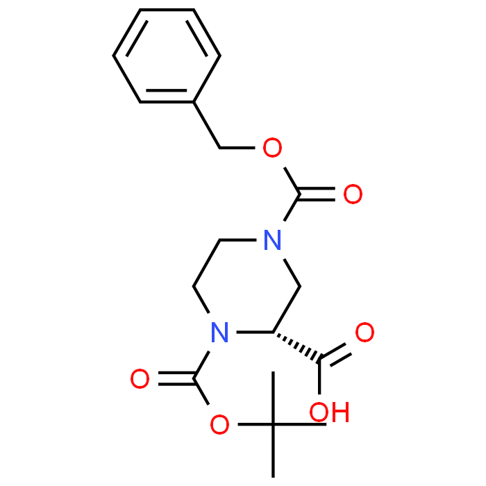(R)-4-((Benzyloxy)carbonyl)-1-(tert-butoxycarbonyl)piperazine-2-carboxylic acid