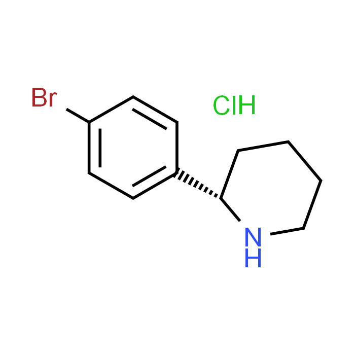 (S)-2-(4-Bromophenyl)piperidine hydrochloride - Achmem