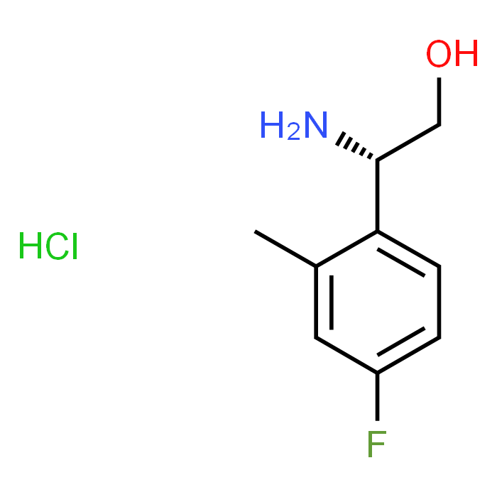 (S)-2-amino-2-(4-fluoro-2-methylphenyl)ethan-1-ol hcl