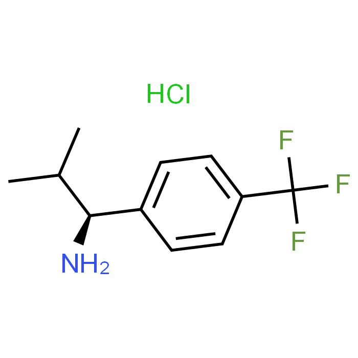 (S)-2-Methyl-1-(4-(trifluoromethyl)phenyl)propan-1-amine hydrochloride