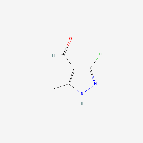 3-Chloro-5-methyl-1H-pyrazole-4-carbaldehyde