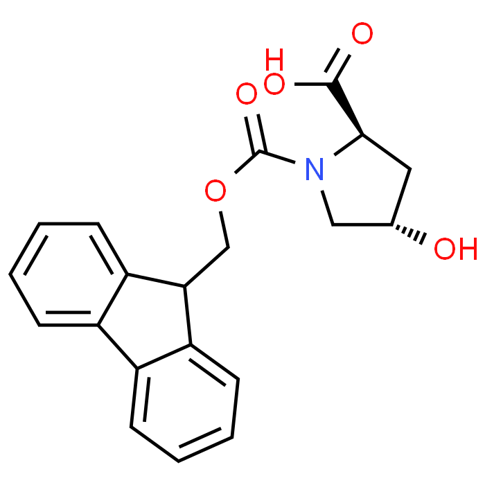 (2R,4S)-1-(((9H-Fluoren-9-yl)methoxy)carbonyl)-4-hydroxypyrrolidine-2-carboxylic acid