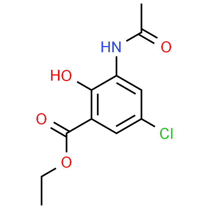 Ethyl 3-acetamido-5-chloro-2-hydroxybenzoate