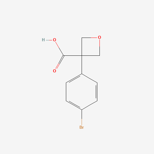 3-(4-Bromophenyl)oxetane-3-carboxylic acid