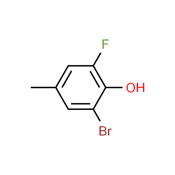 2-Bromo-6-fluoro-4-methylphenol