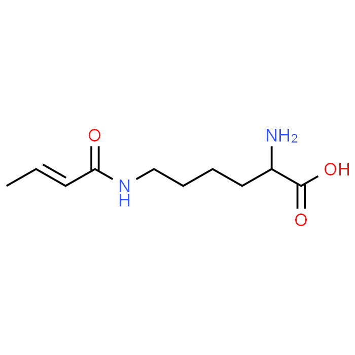 (S,E)-2-Amino-6-(but-2-enamido)hexanoic acid