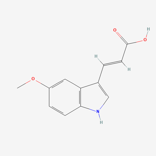 (E)-3-(5-Methoxy-1H-indol-3-yl)acrylic acid