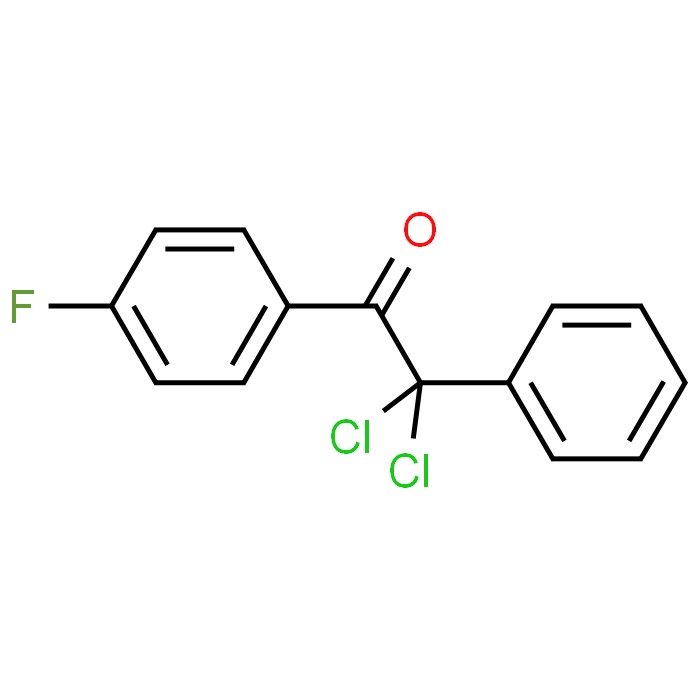 2,2-Dichloro-1-(4-fluorophenyl)-2-phenylethanone