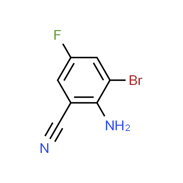2-Amino-3-bromo-5-fluorobenzonitrile
