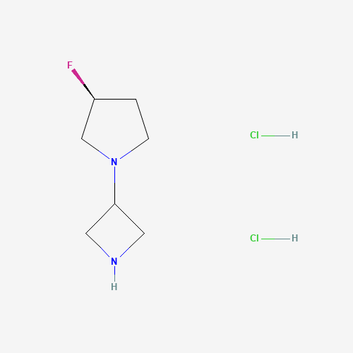 (S)-1-(Azetidin-3-yl)-3-fluoropyrrolidine dihydrochloride